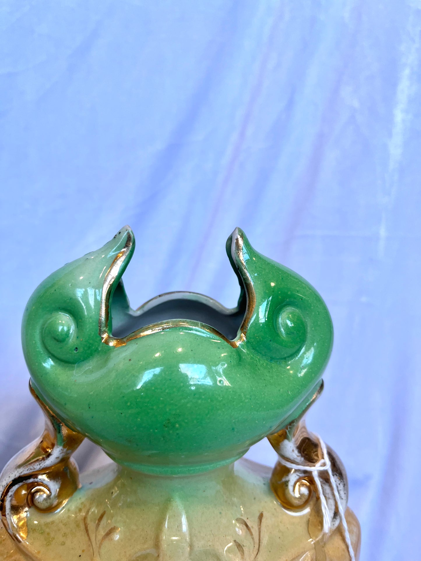 Pair of Austrian Art Noveau Floral Vases