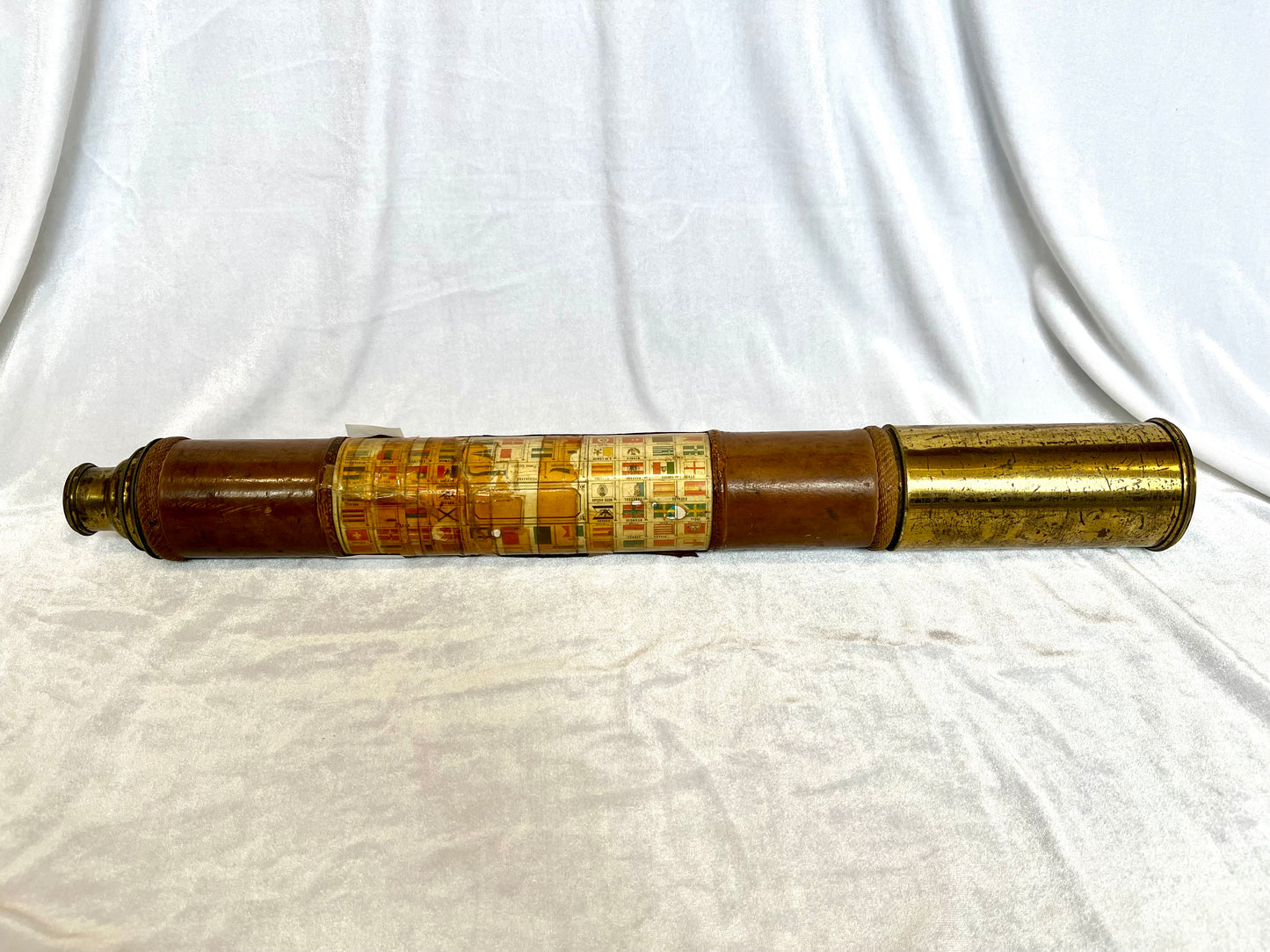 19th Century Brass Pocket Maritime Telescope