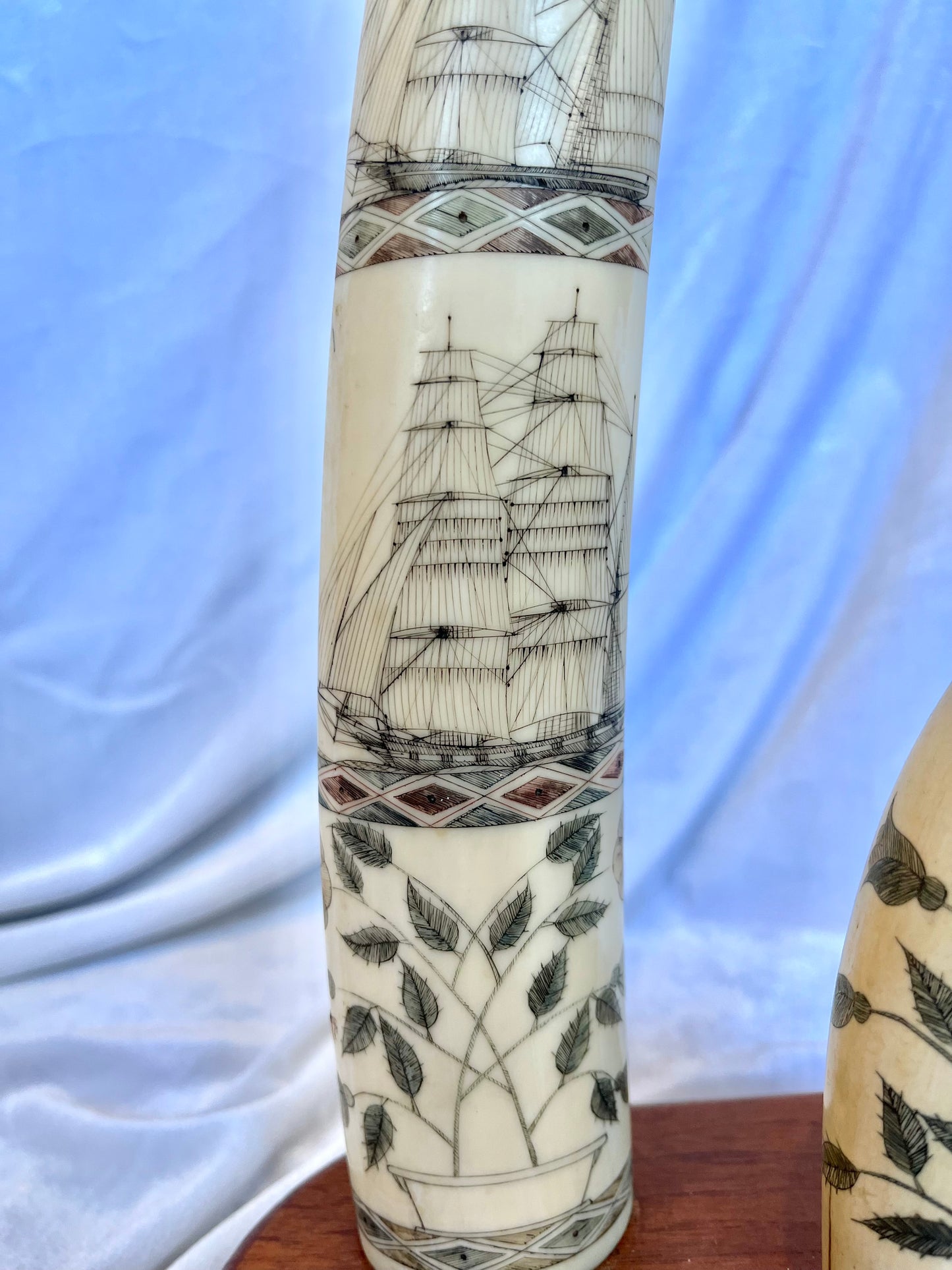 19th Century Scrimshaw Set