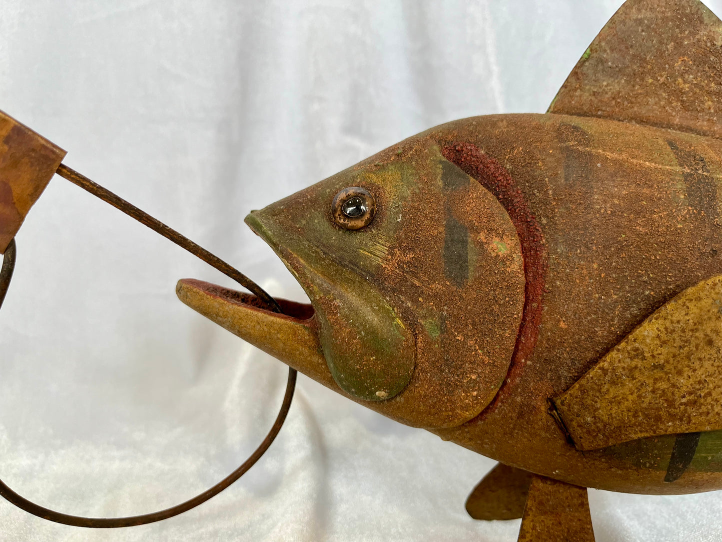 20th Century Folk Art Fish 14"