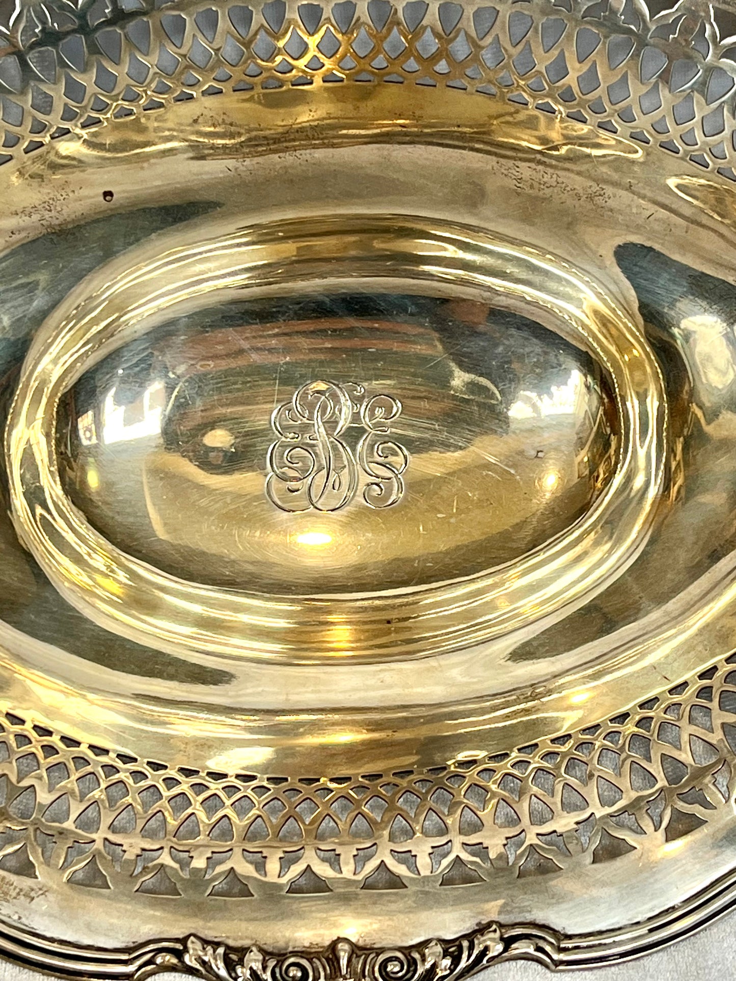 Tiffany and Co Sterling Silver Bread Basket