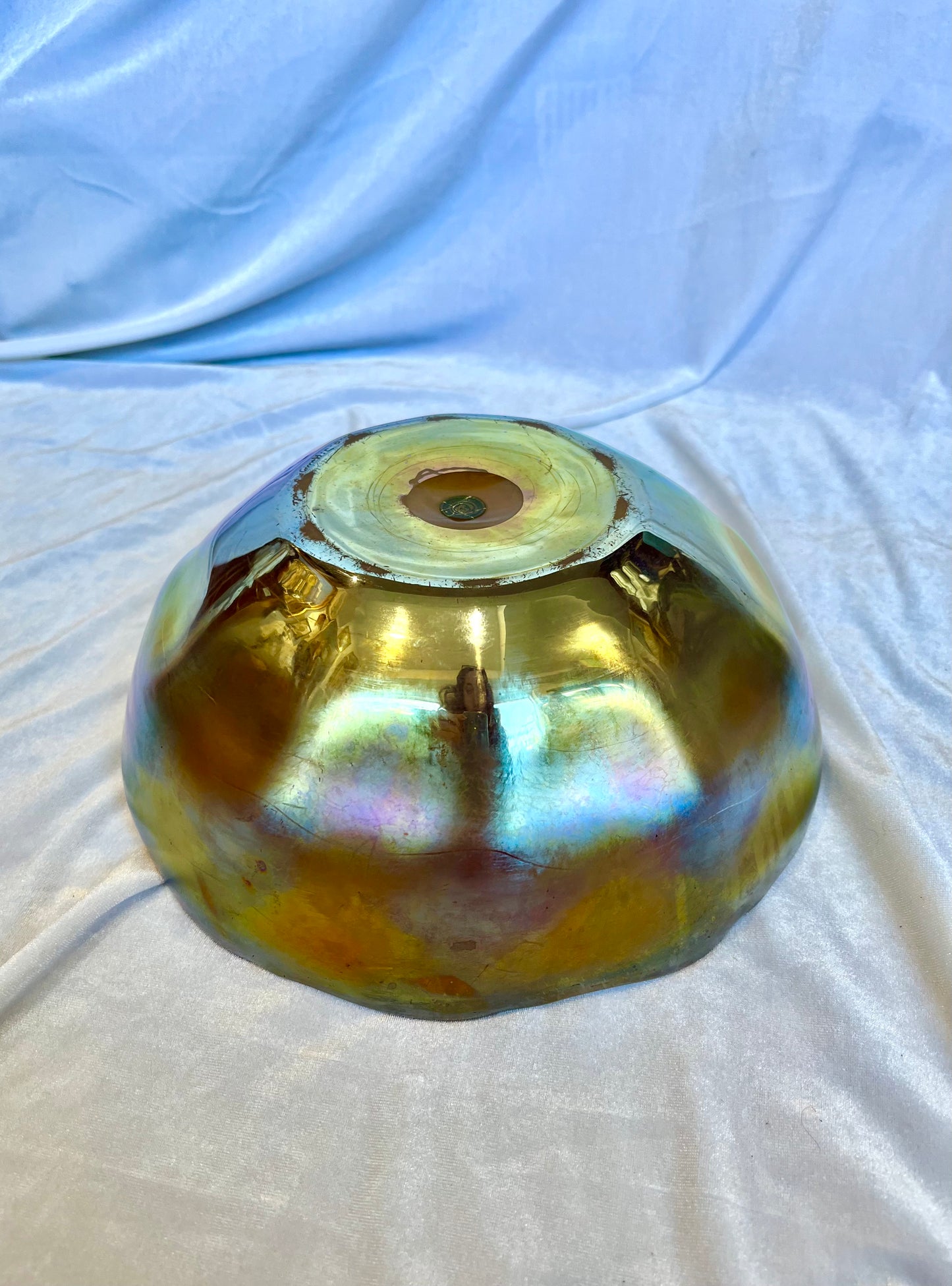Tiffany Favrile Glass Bowl