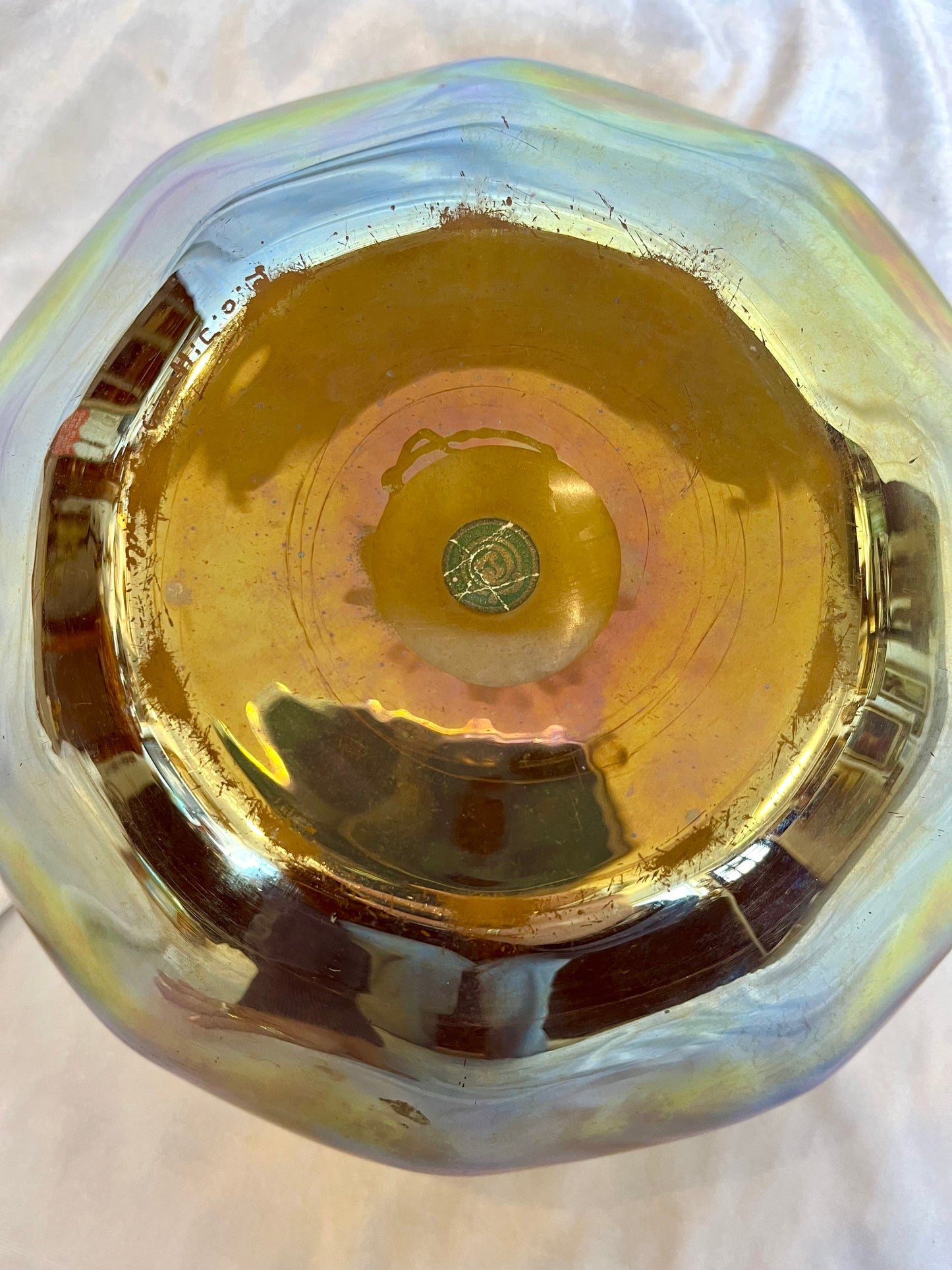 Tiffany Favrile Glass Bowl