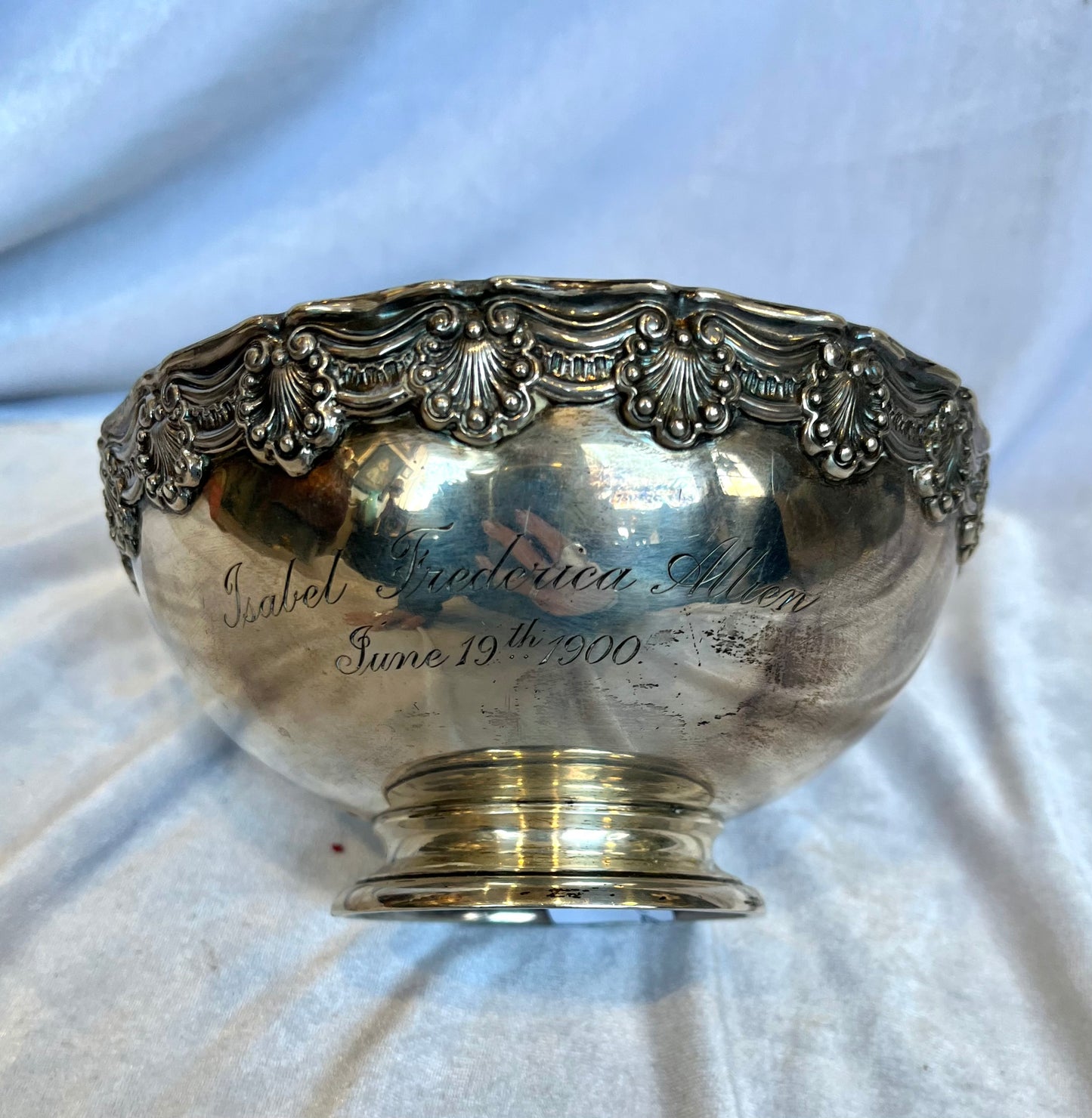Tiffany Sterling Silver Presentation Bowl