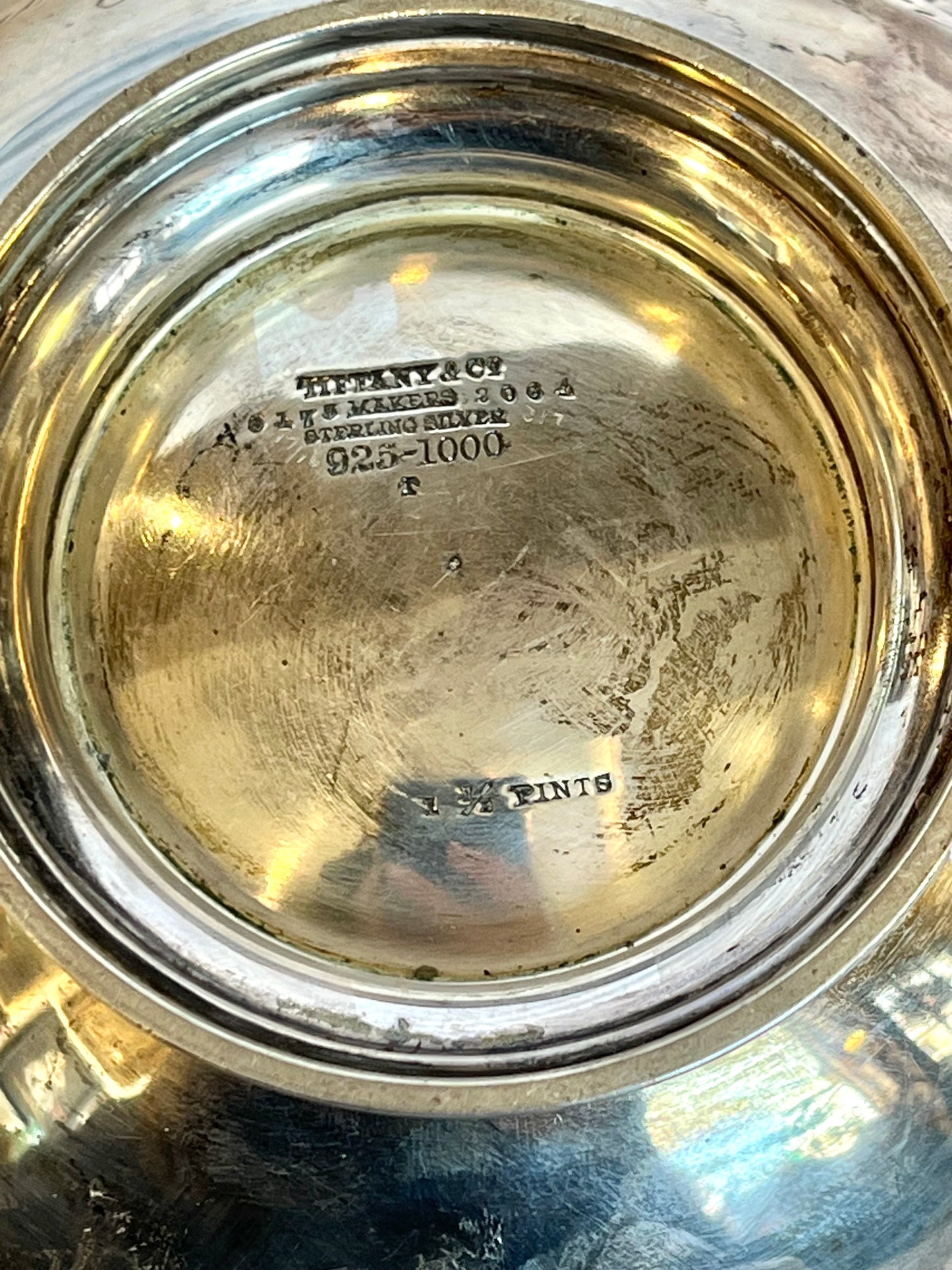 Tiffany Sterling Silver Presentation Bowl