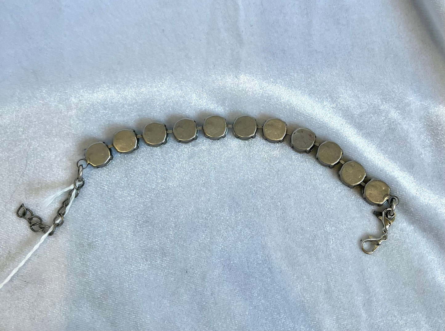 Green Gemstone Link Bracelet