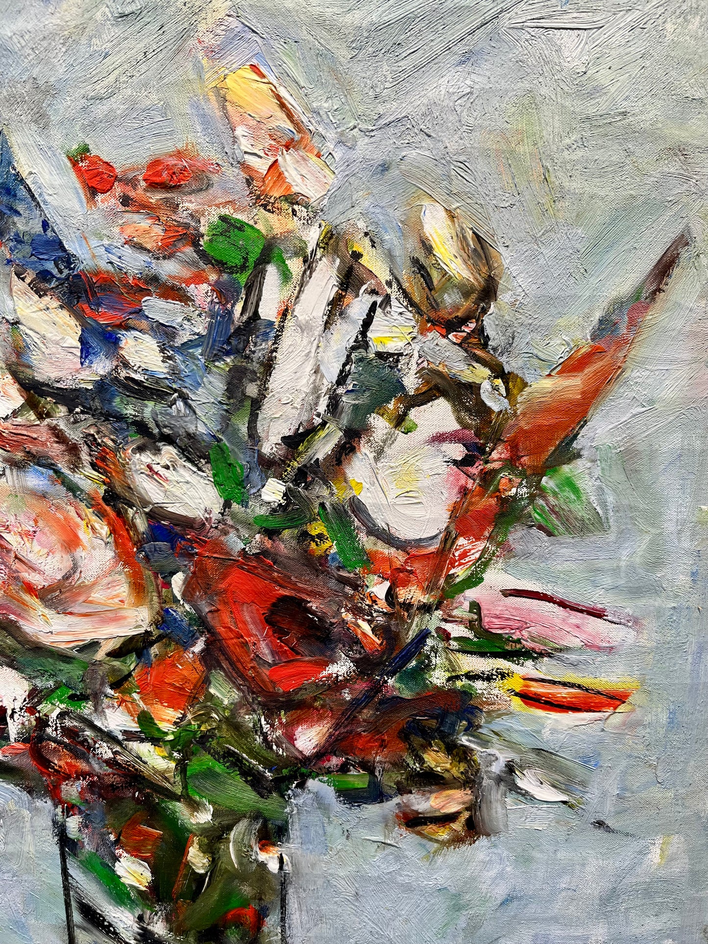 Continental School Floral Still Life