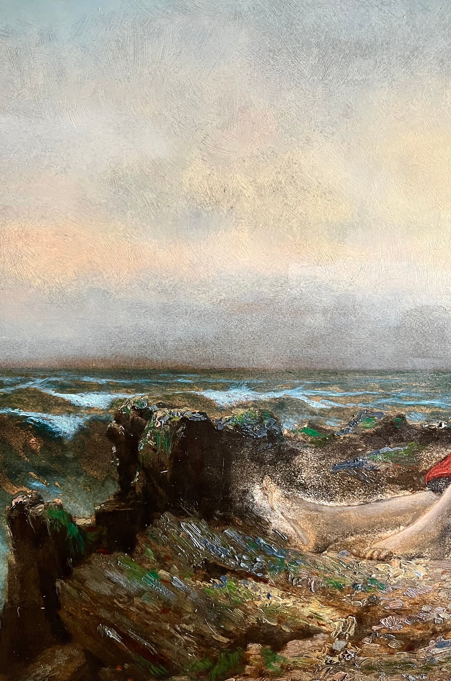 Charles Bullet II Portrait of Woman by the Sea