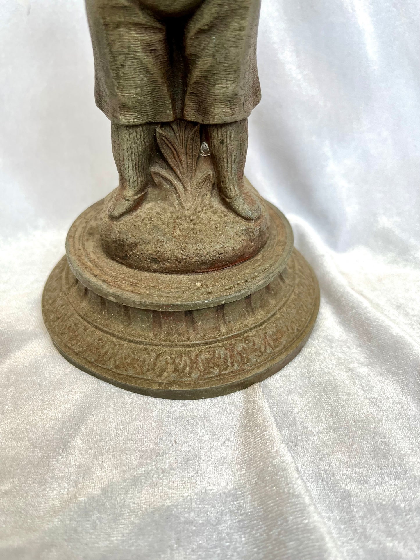 Kate Greenaway Style Figurine of Little Boy