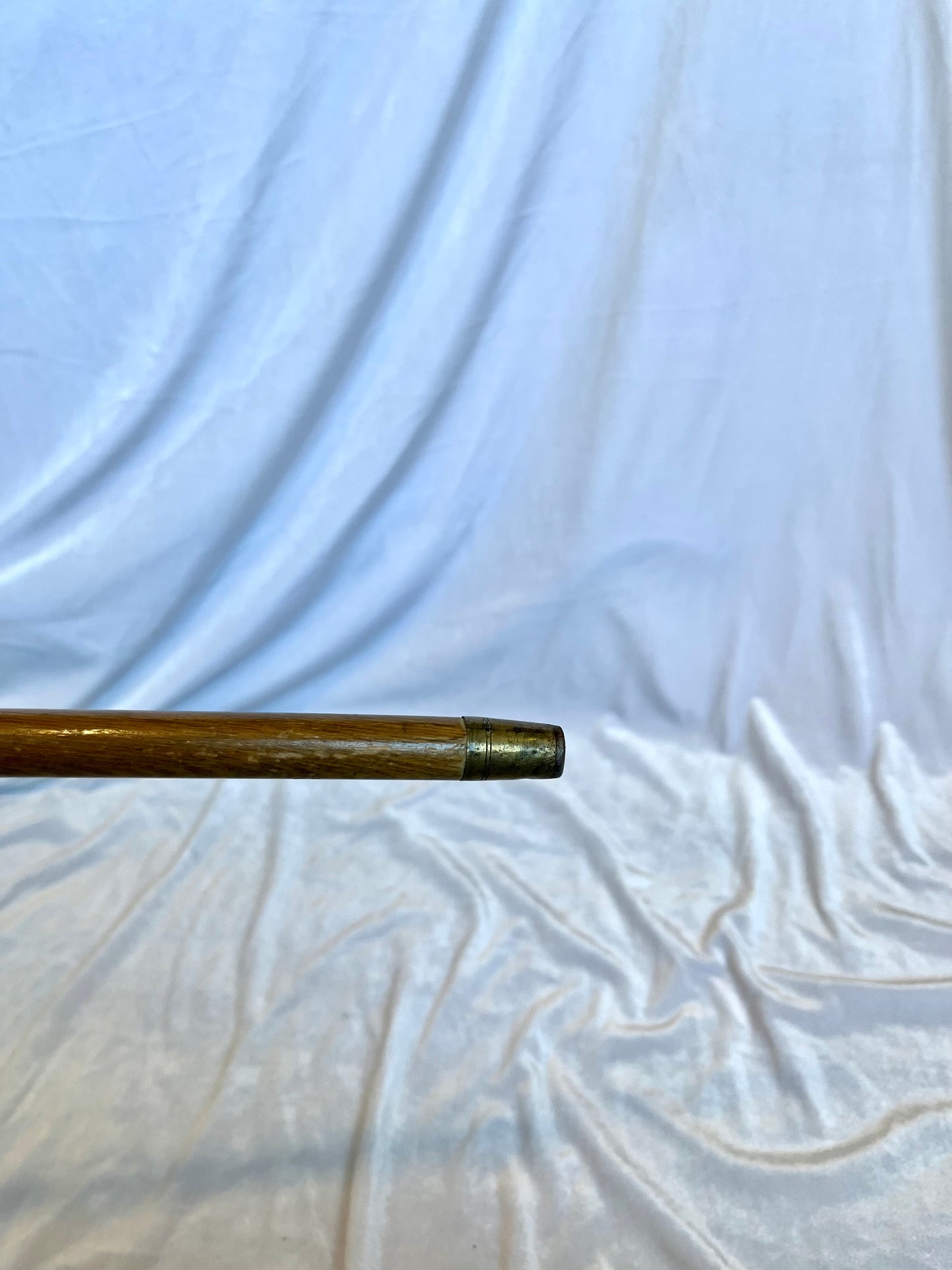 Antique Carved Cane with Greyhound Dog