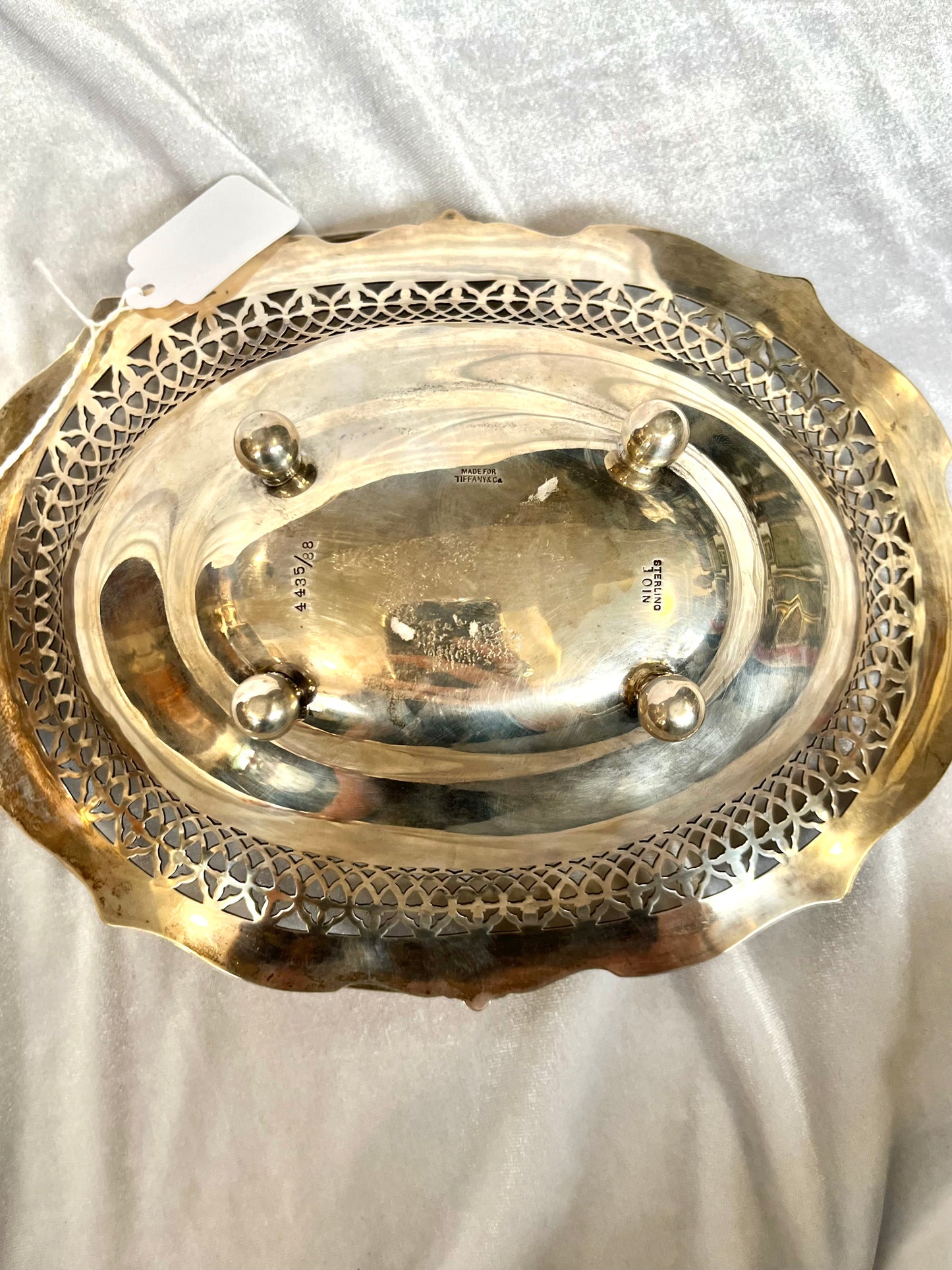 Tiffany and Co Sterling Silver Bread Basket