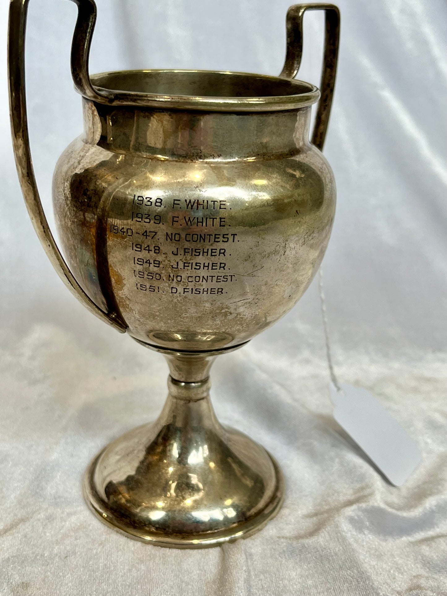 Antique 1938-1951 Cycling Trophy