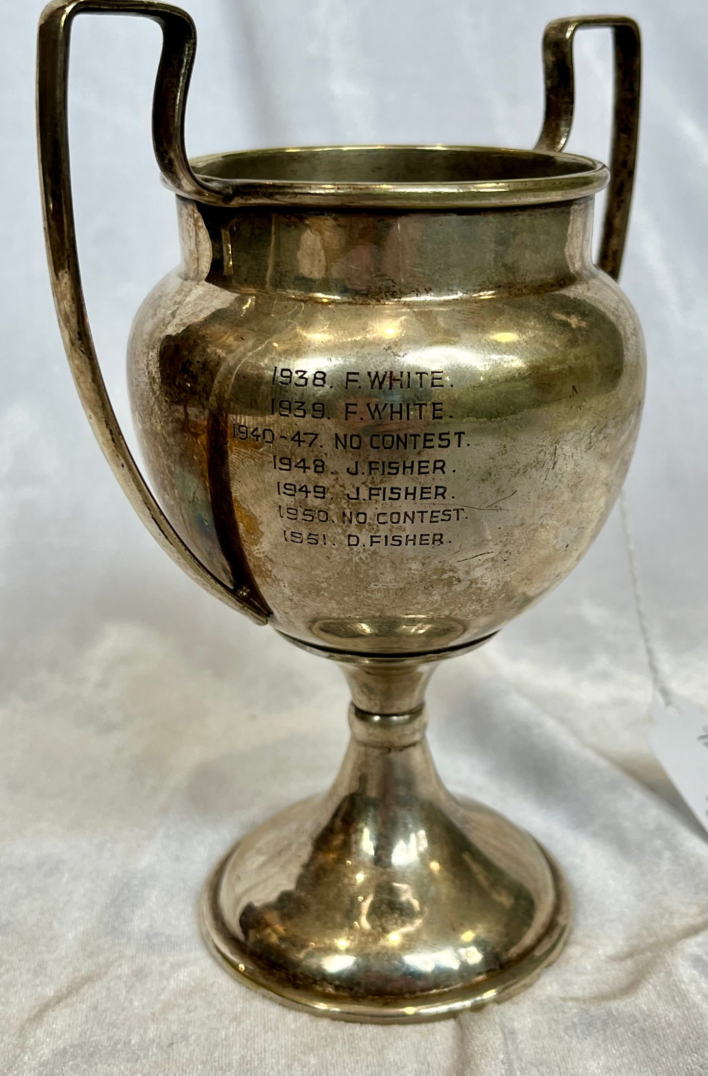 Antique 1938-1951 Cycling Trophy