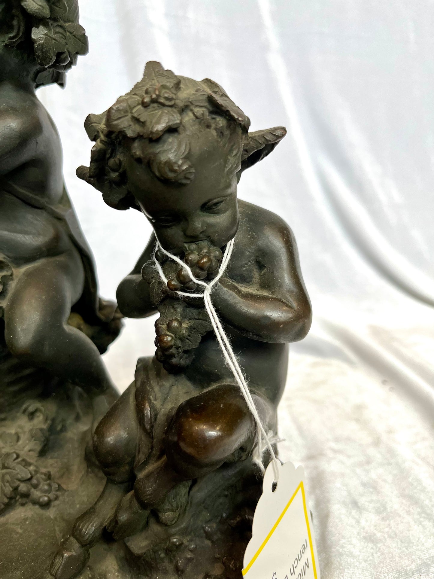 Claude Michel (Clodion) French Bronze Sculpture of 3 Children