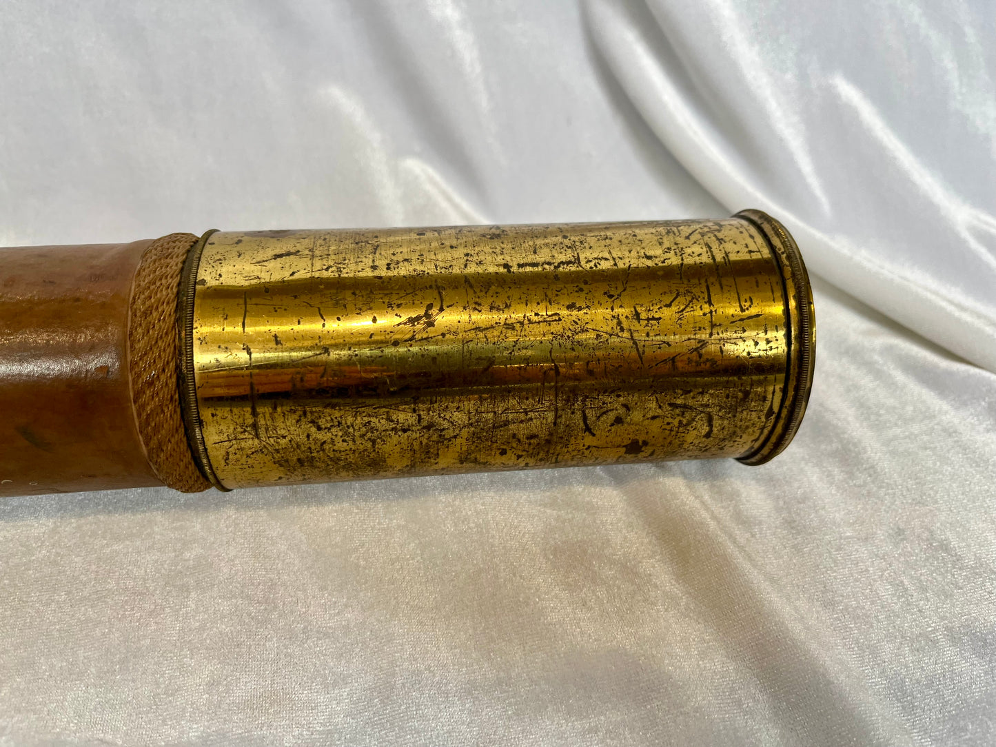 19th Century Brass Pocket Maritime Telescope