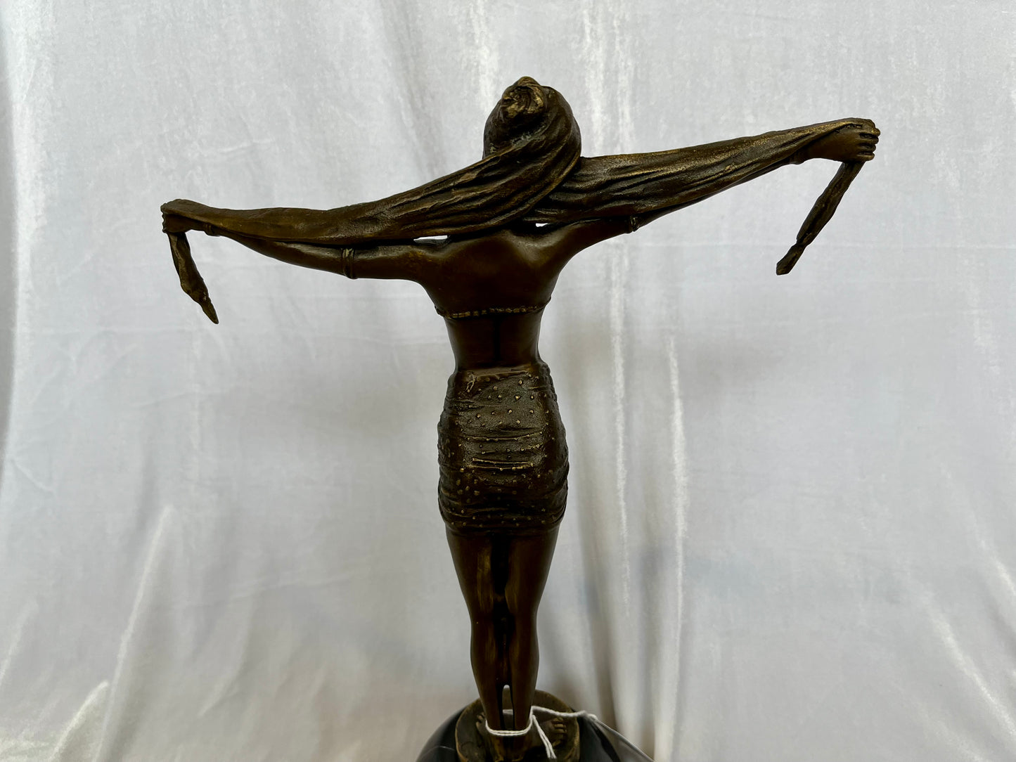 Claire Jeanne Roberte Colinet French 19th c. Bronze Sculpture of Dancer