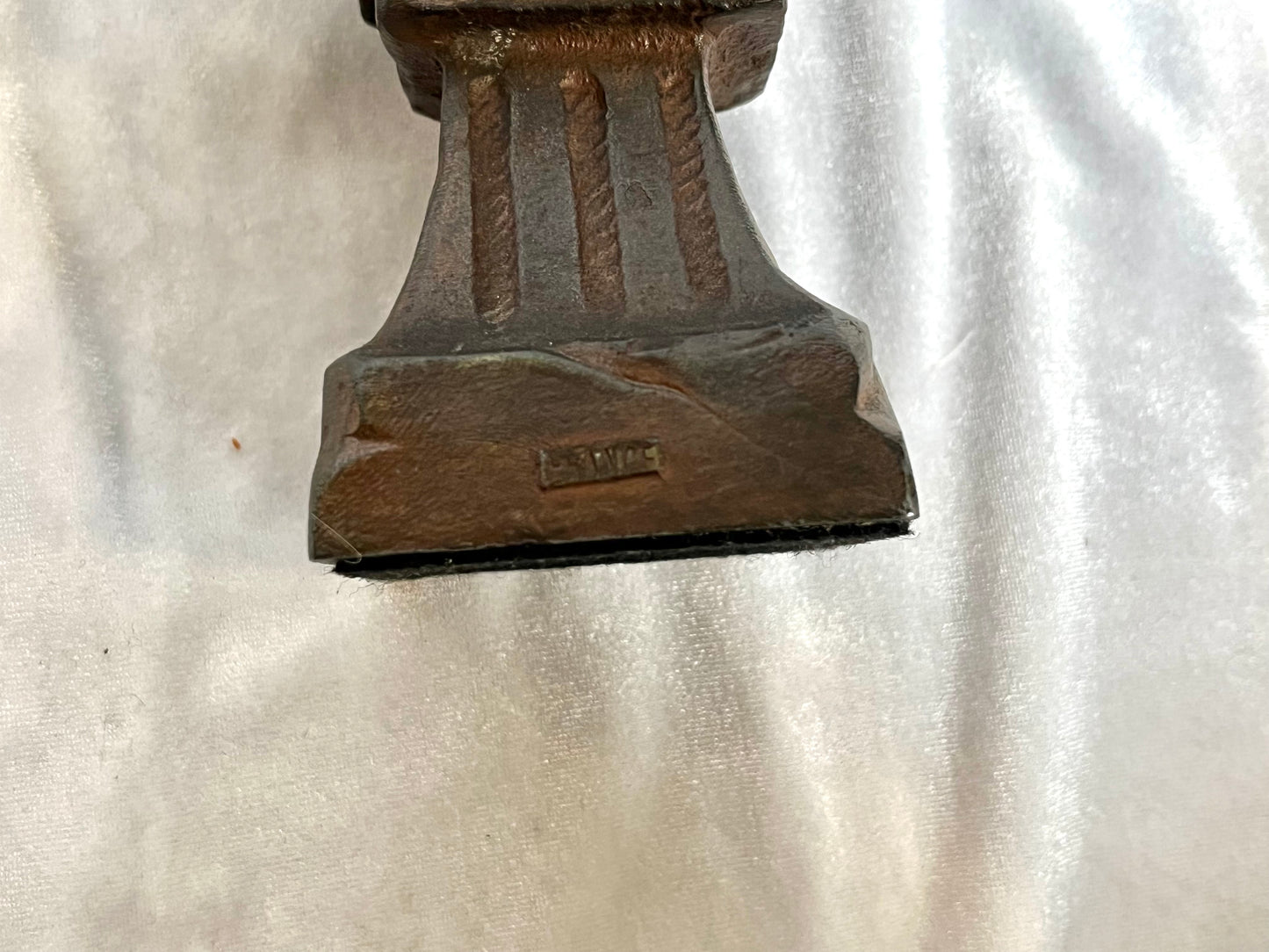 19th c French Bronze Woman Bust