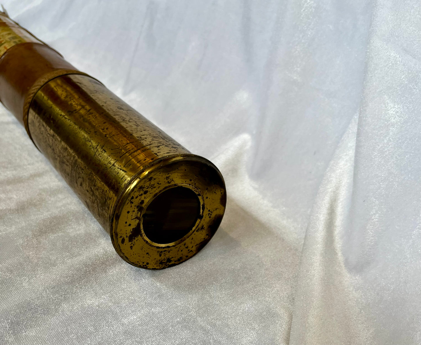 19th Century Brass Pocket Maritime Telescope