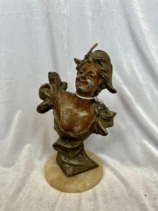 19th Century French Bronze Bust