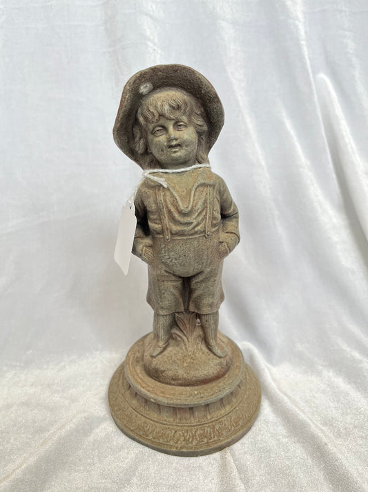 Kate Greenaway Style Figurine of Little Boy