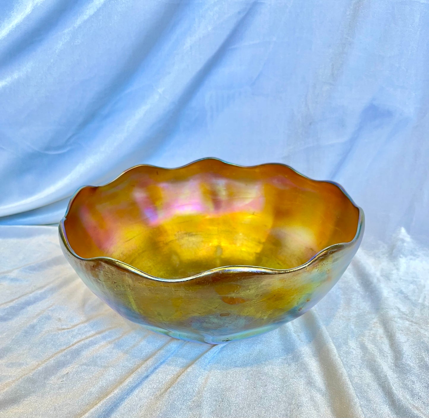 Tiffany Favrile Glass Bowl