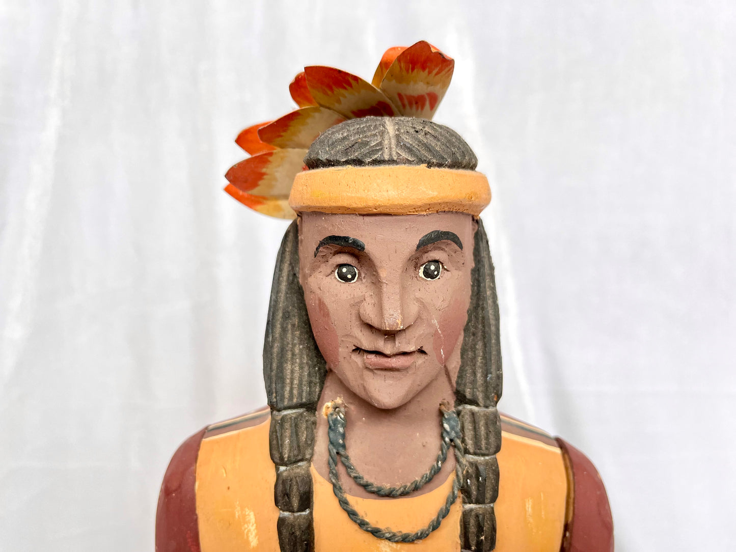 Midwest Importers of Cannon Falls Handmade Native Man Figurine