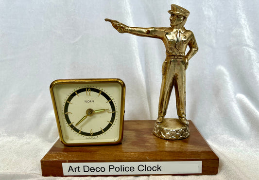 Art Deco Police Clock