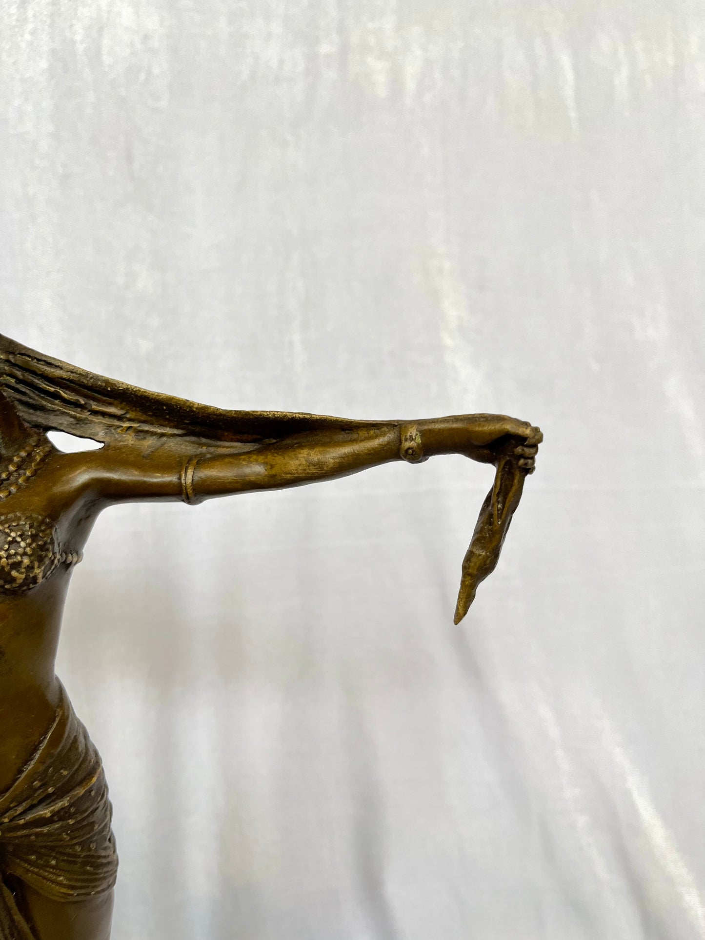Claire Jeanne Roberte Colinet French 19th c. Bronze Sculpture of Dancer