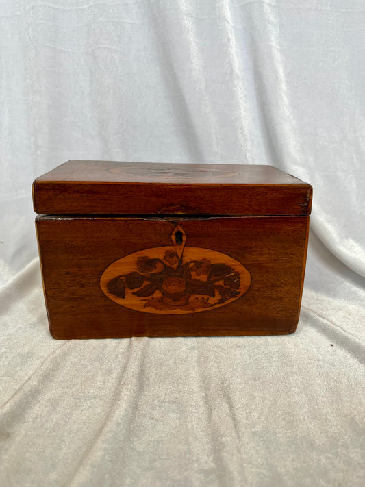Antique English 1850s Tea Caddy
