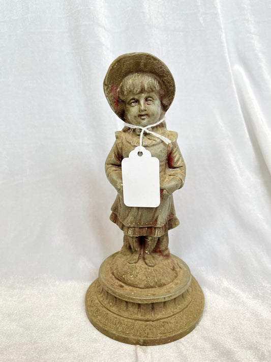 Kate Greenaway Style Figurine of Little Girl