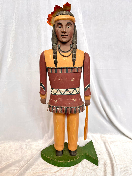 Midwest Importers of Cannon Falls Handmade Native Man Figurine